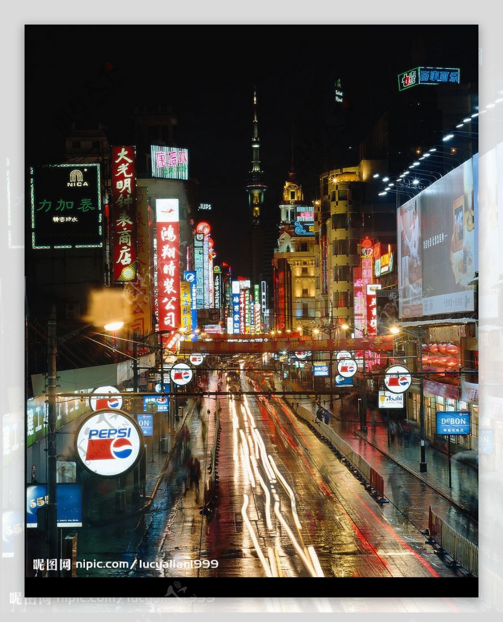 上海南京路图片