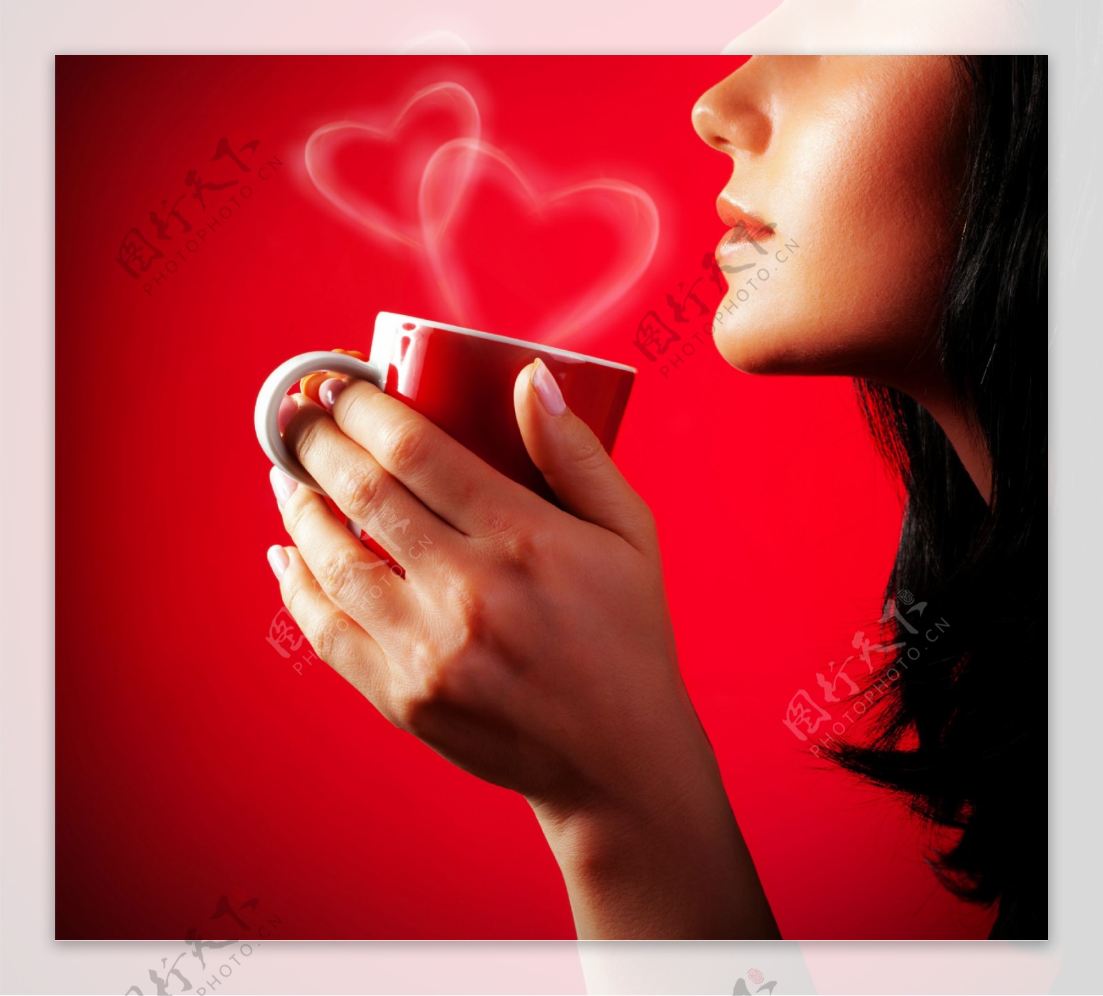 情侣喝下午茶高清图片下载-正版图片500934246-摄图网