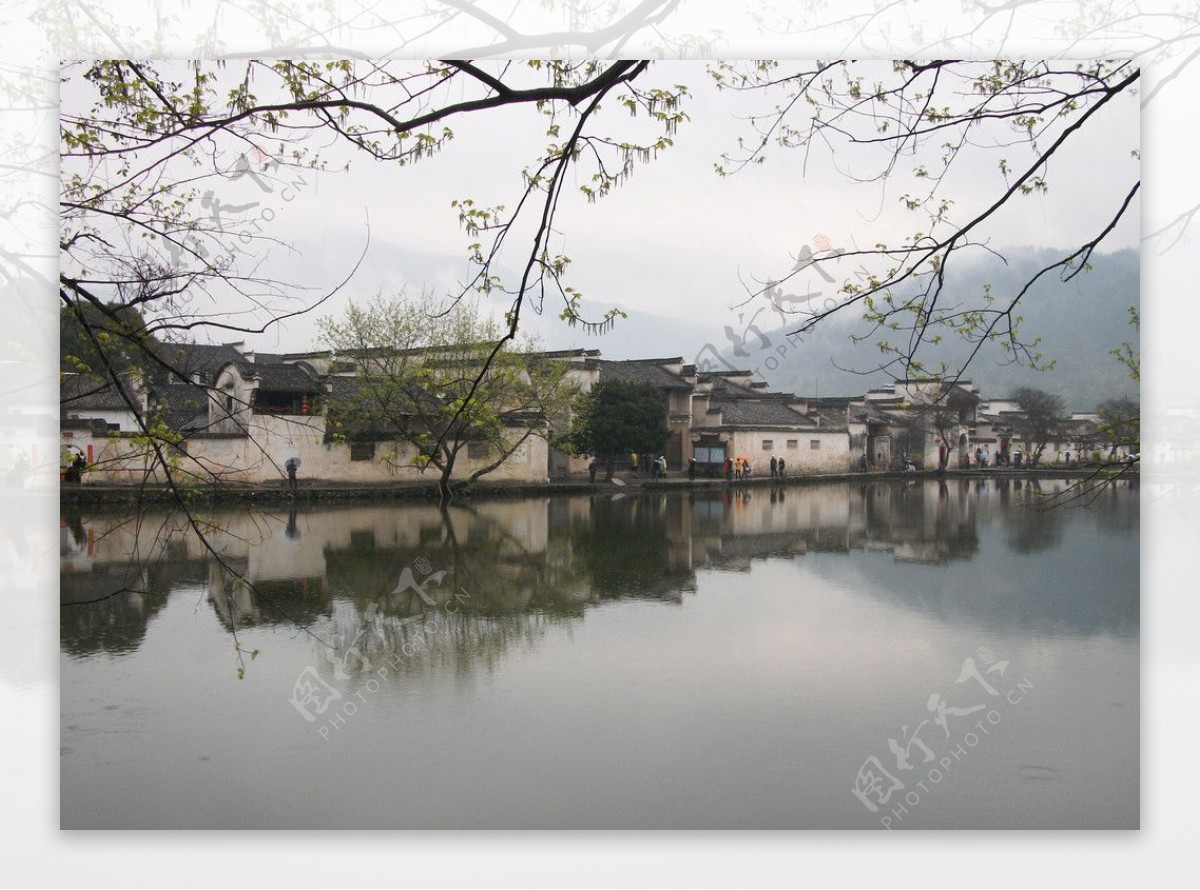 宏村南湖图片
