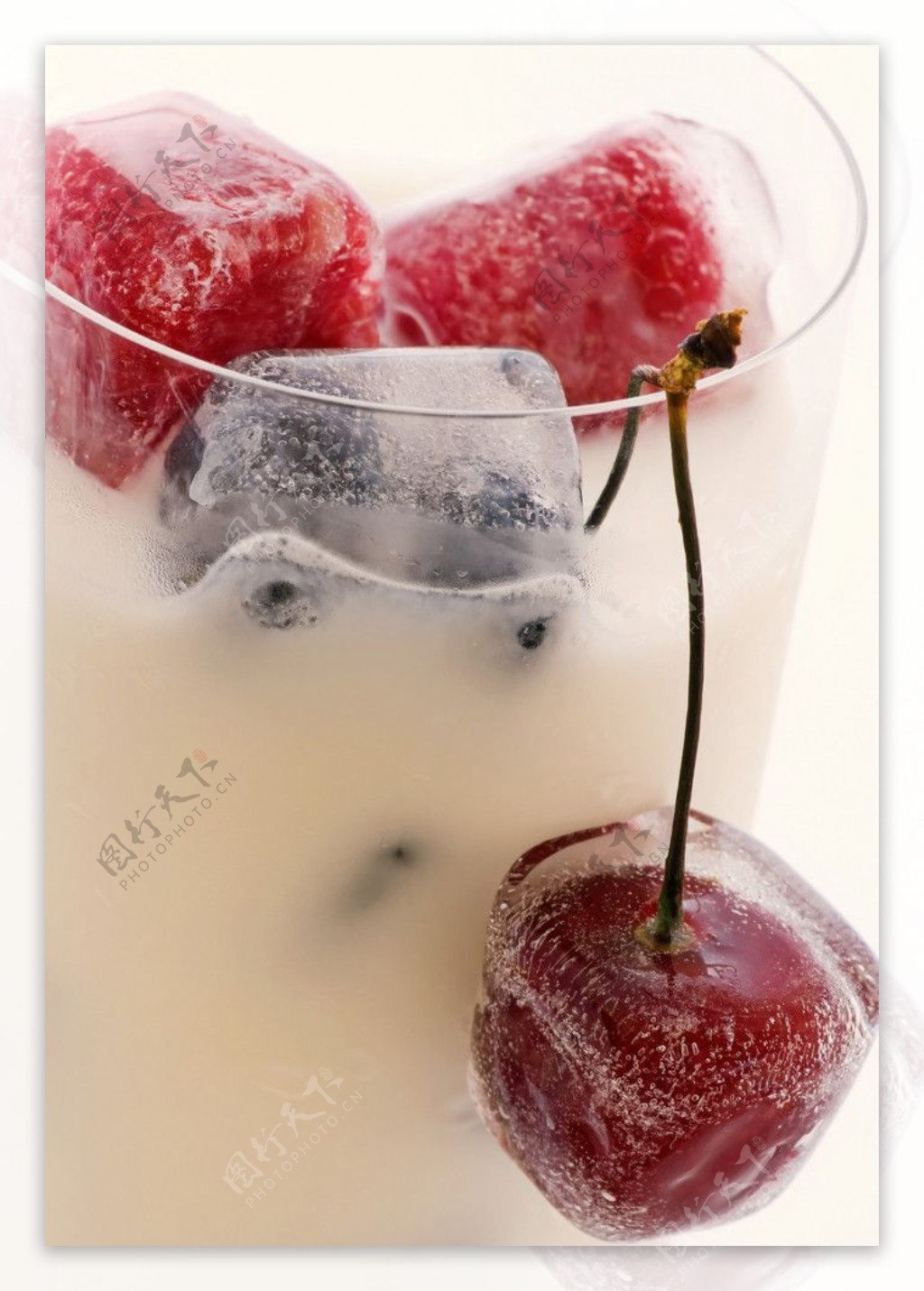 冰冻樱桃图片