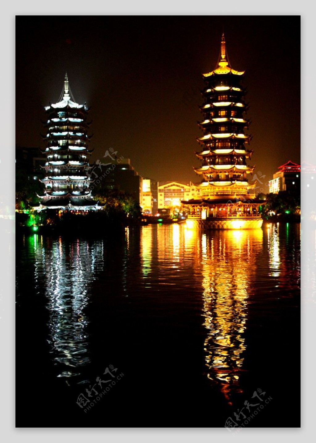 桂林夜景图片