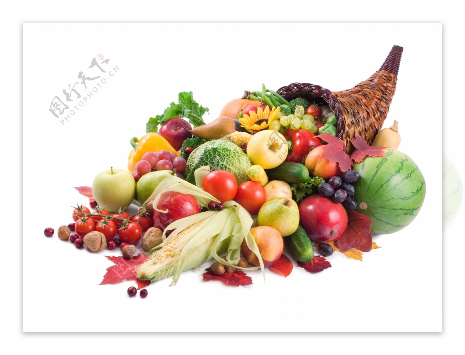 高清水果蔬菜组合摄影图图片