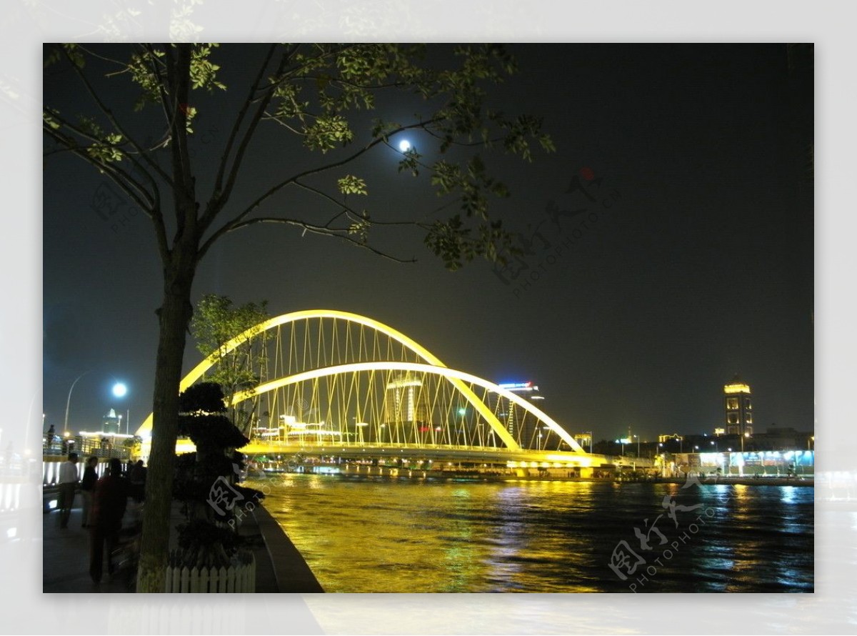 海河大沽桥图片