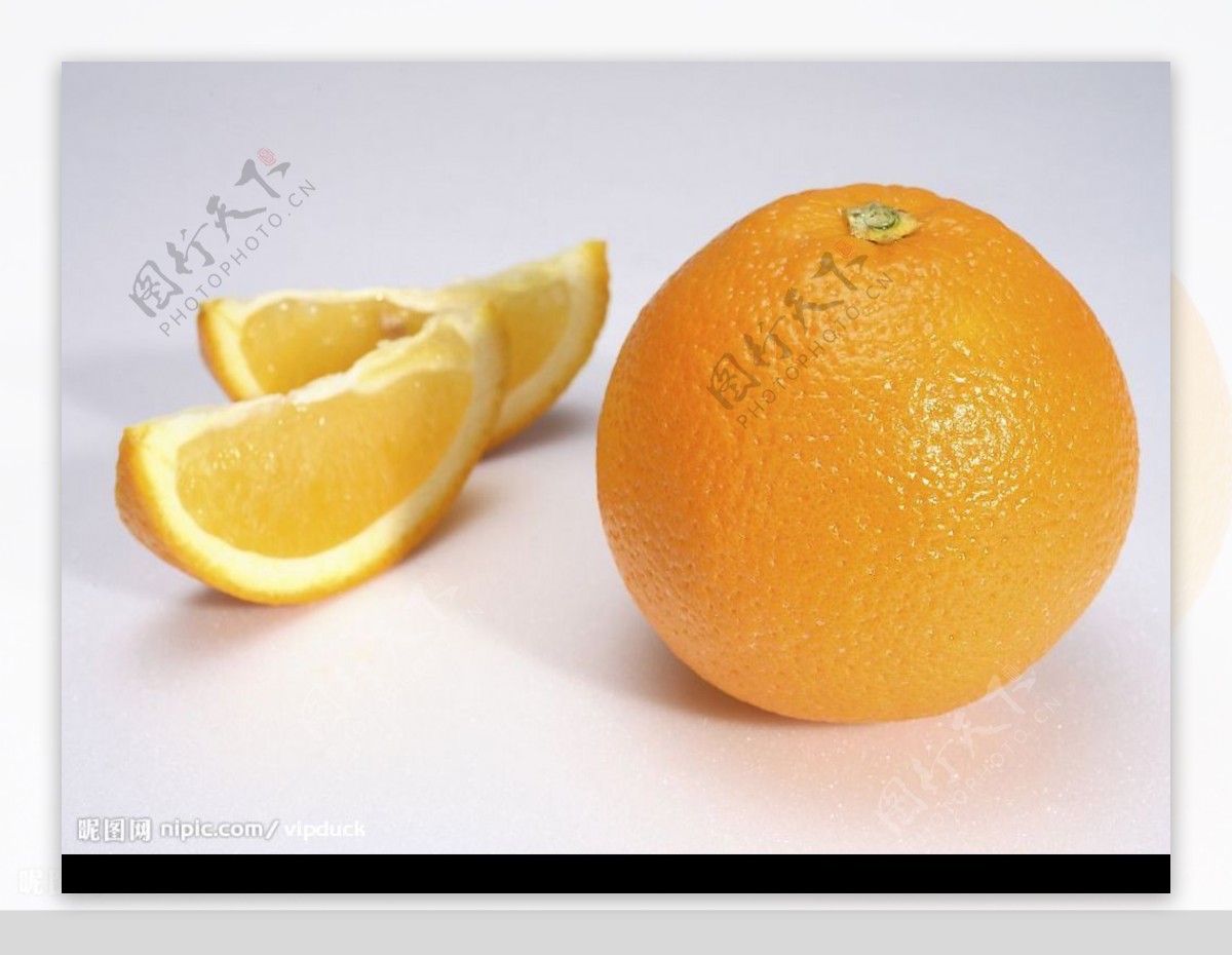 水果橙图片