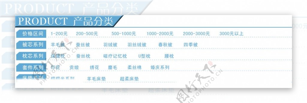 淘宝分类导航图片