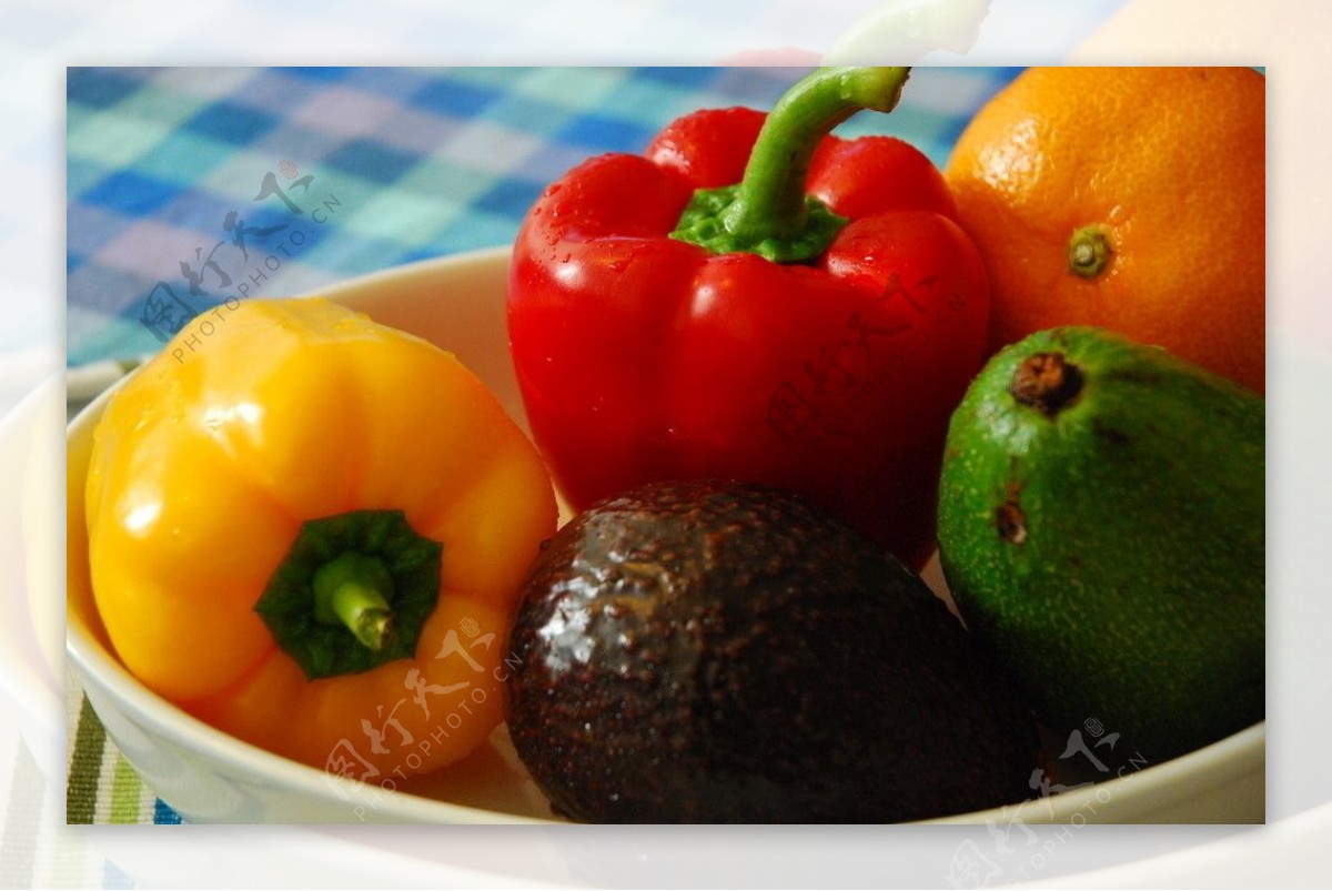 高清蔬菜水果特写图片