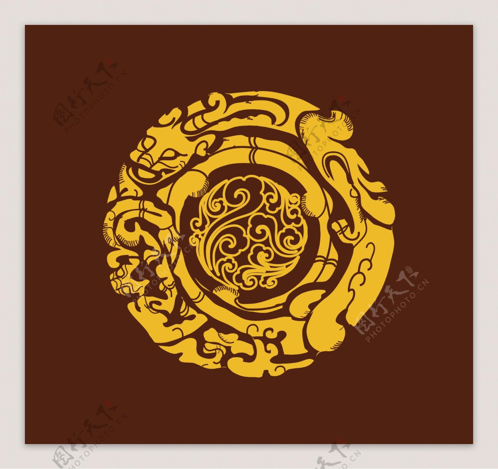 中国古典花纹设计图片