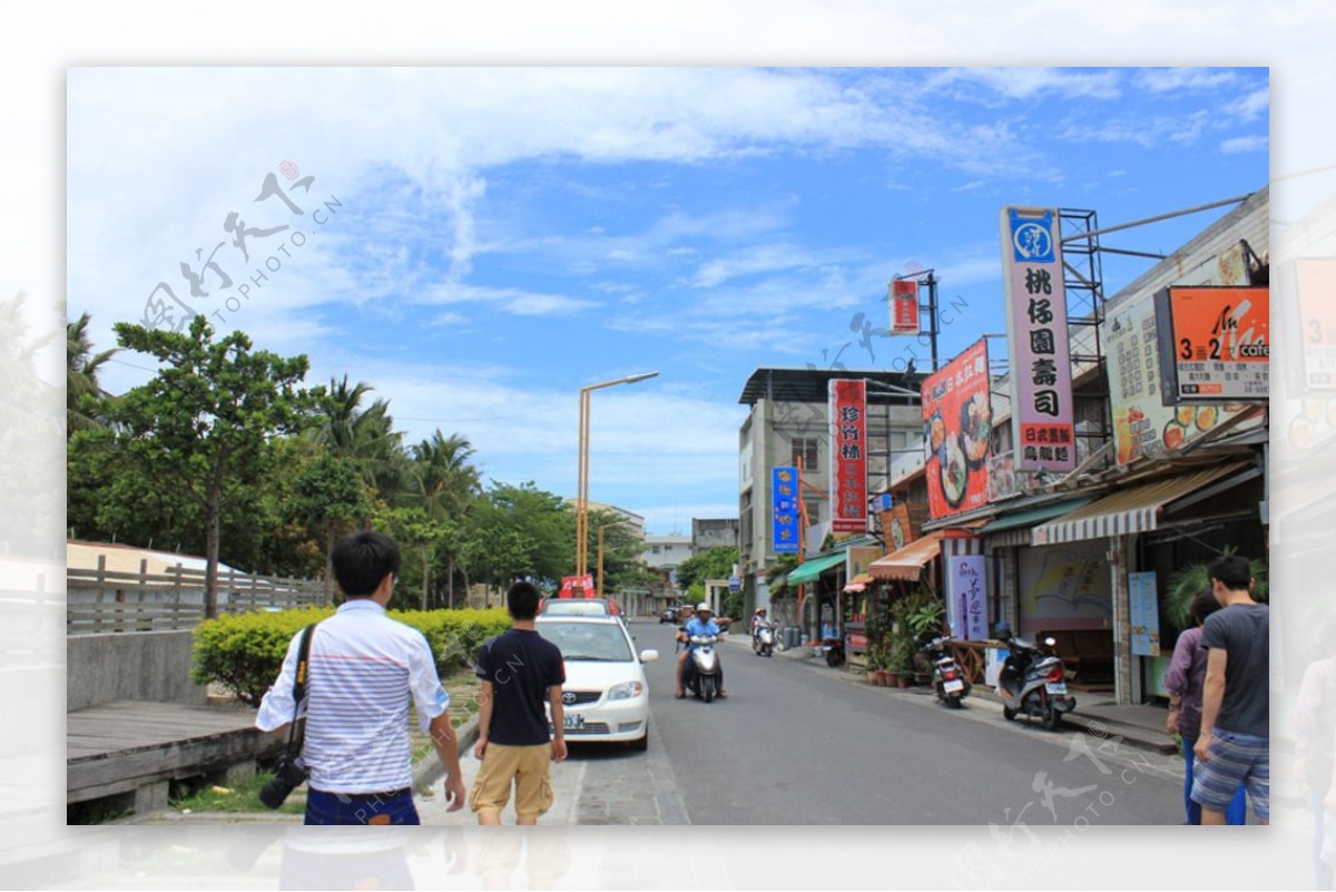 台南街道图片