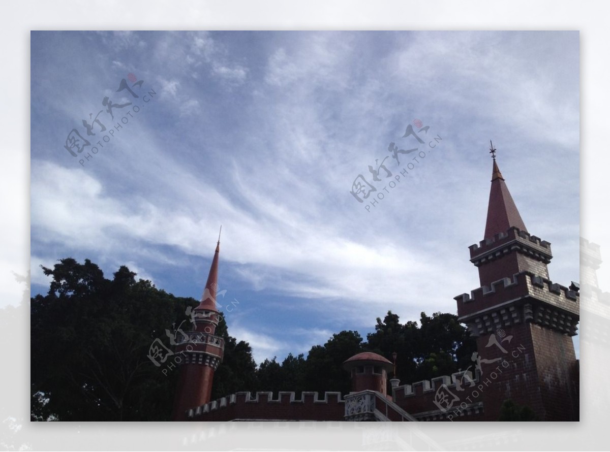 印尼公园城堡图片
