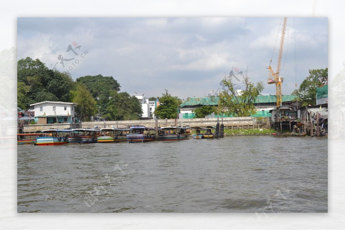 湄南河码头图片