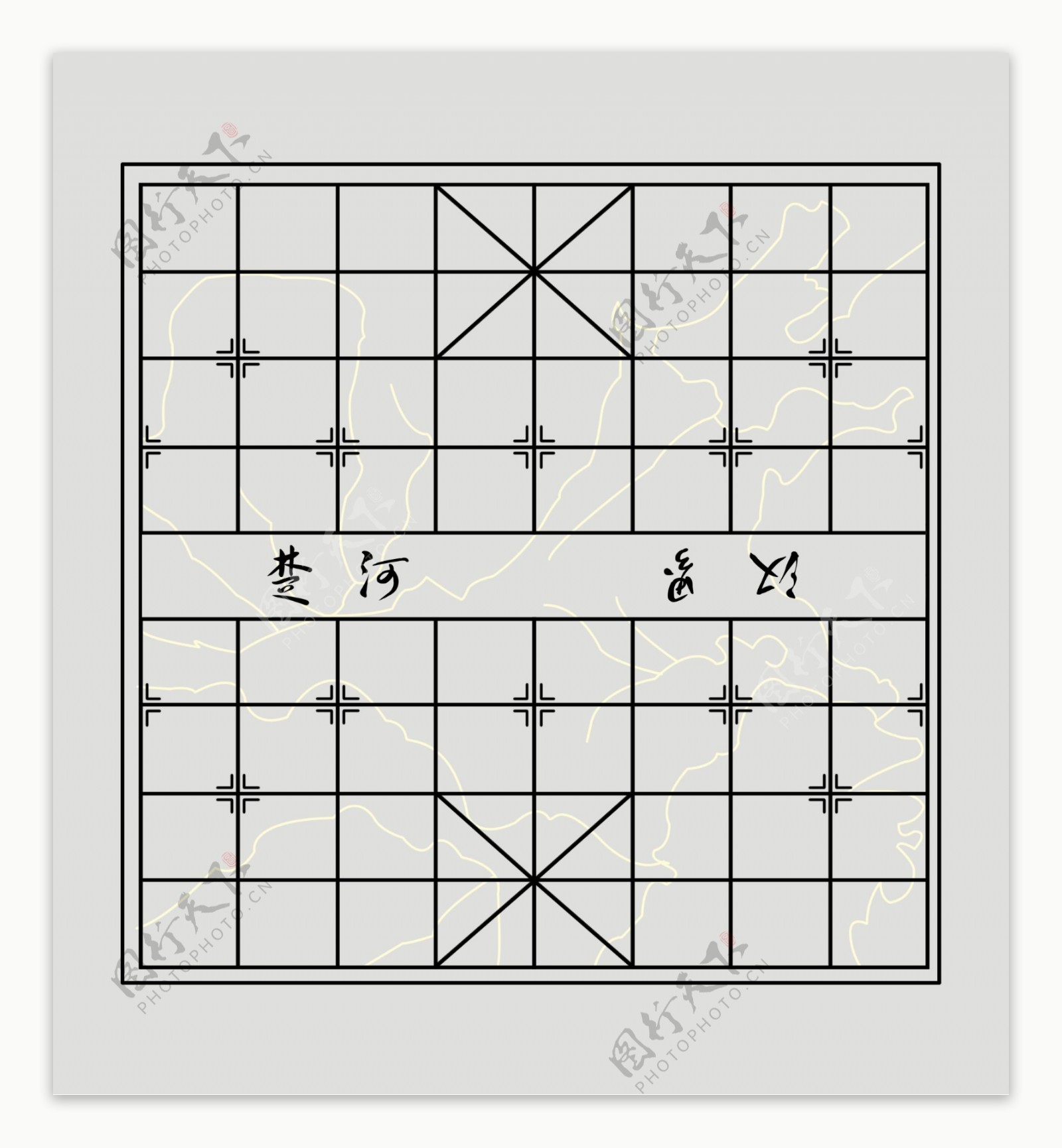 象棋棋盘各条线路的名称术语_锦州博弈象棋网