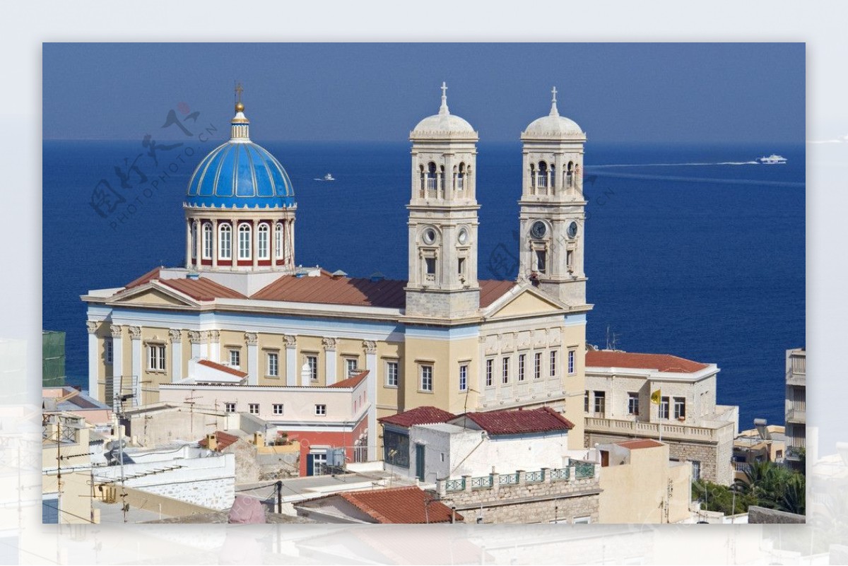 锡罗斯岛埃尔穆波利圣尼古拉大教堂图片