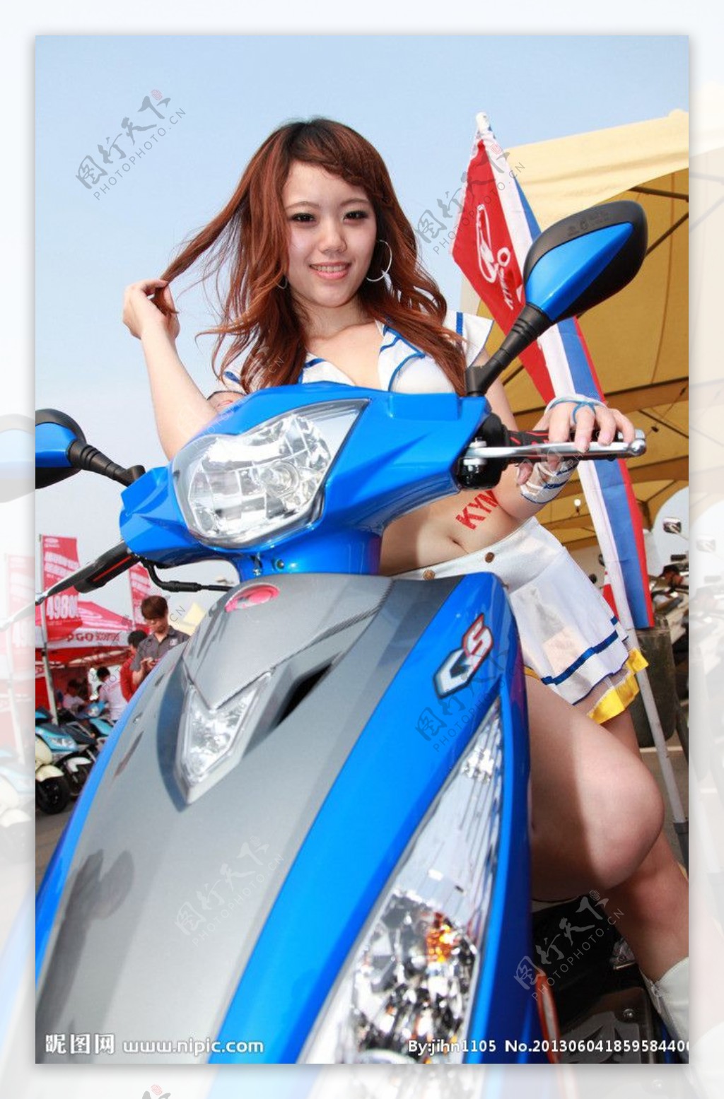 車展美女图片