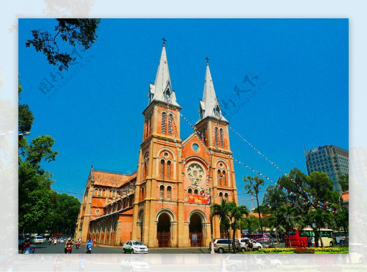 西贡街景图片