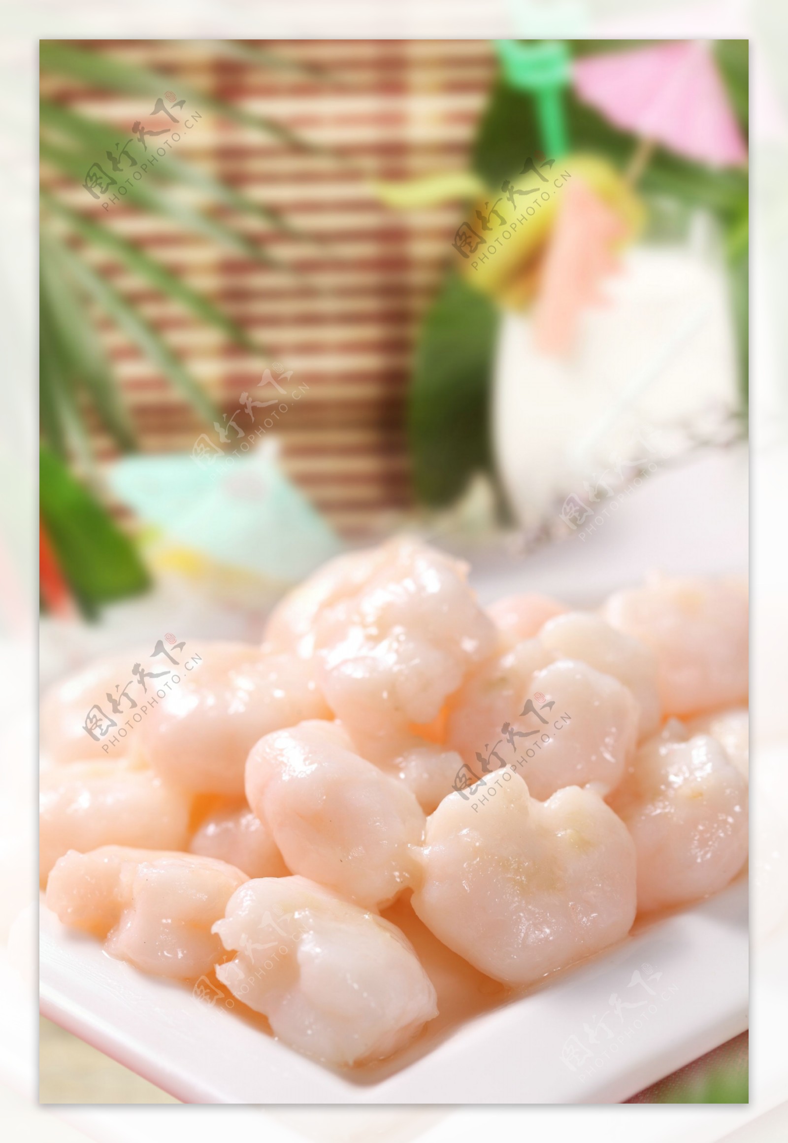 水晶虾仁图片