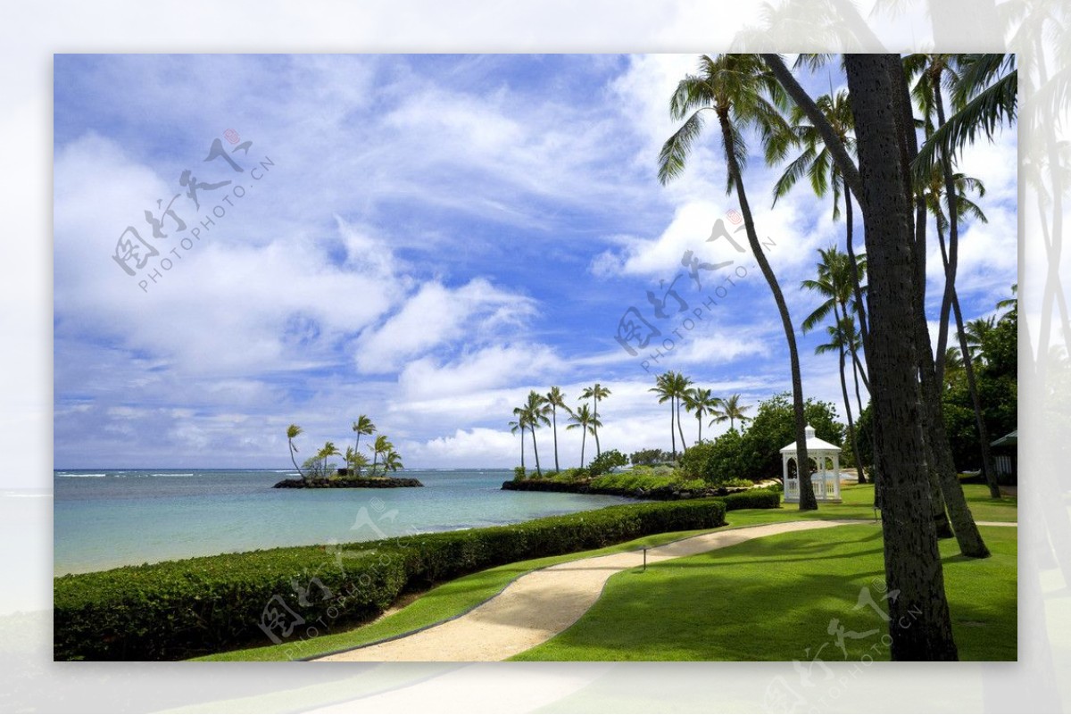 夏威夷风景图片
