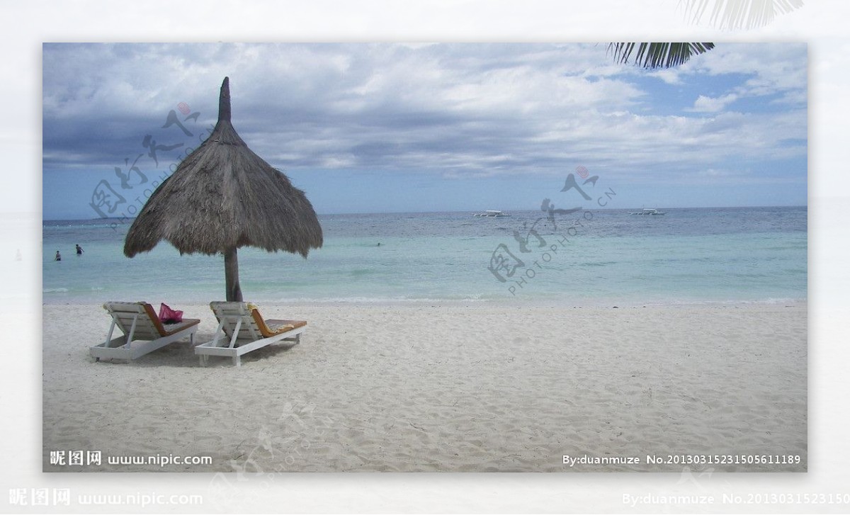 菲律宾庞劳岛海滩图片