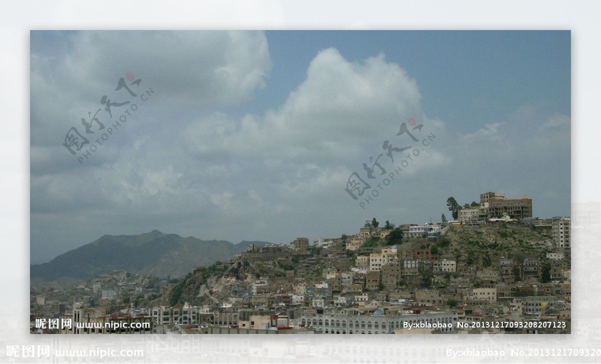 也门山城伊卜图片