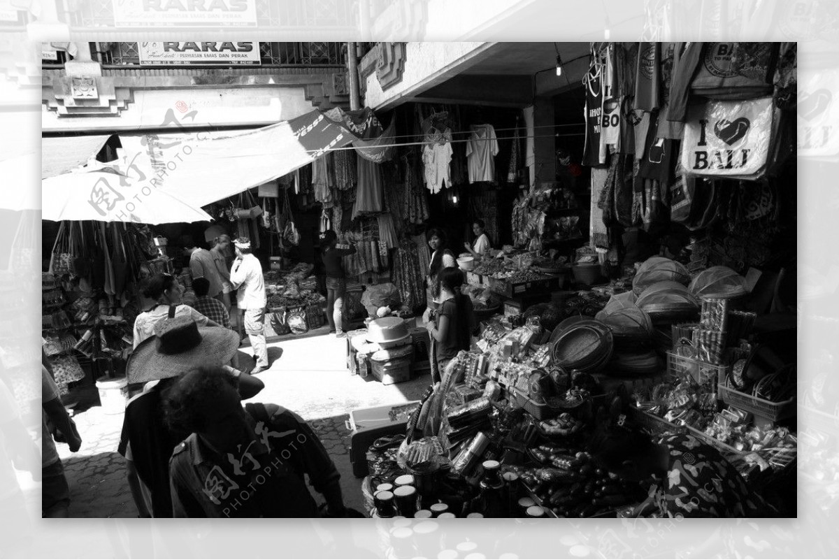 印尼巴厘岛乌布市场图片