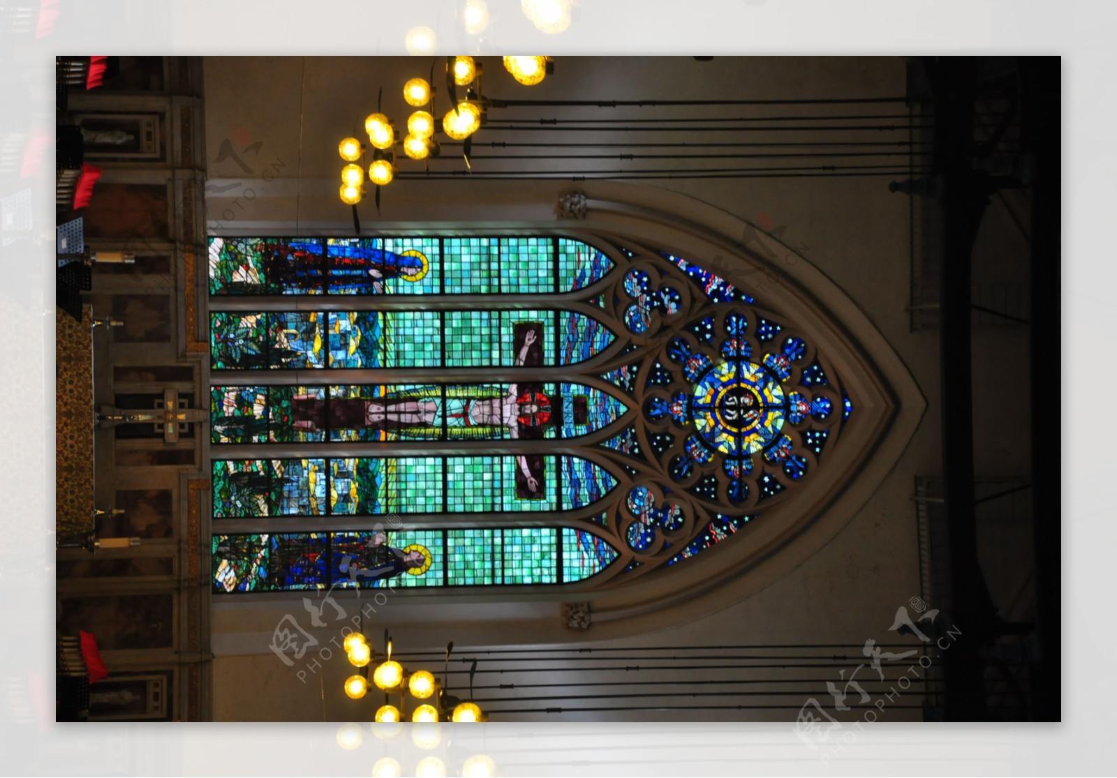 圣约翰教堂窗花图片