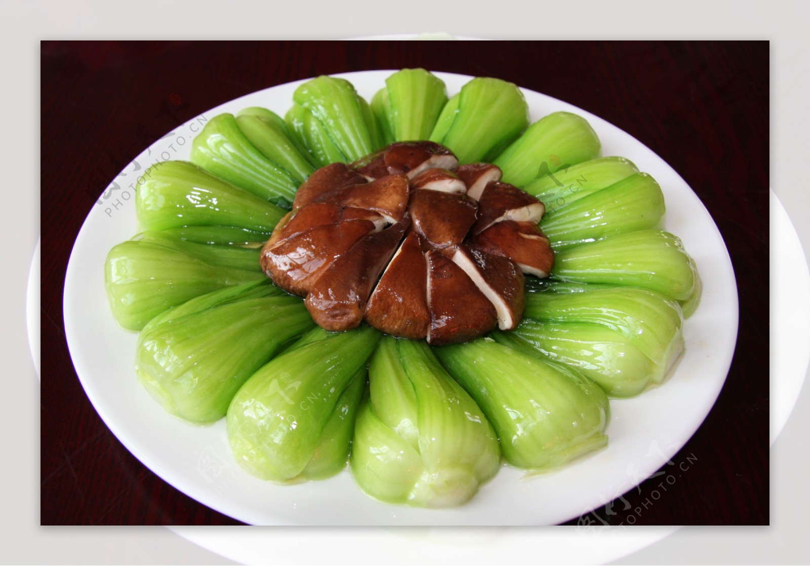 香菇上海青图片