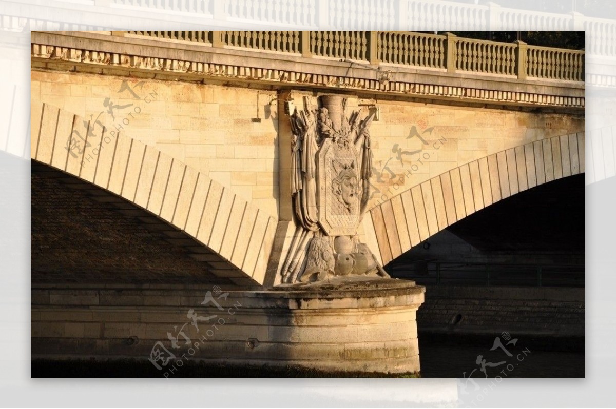 塞纳河桥图片