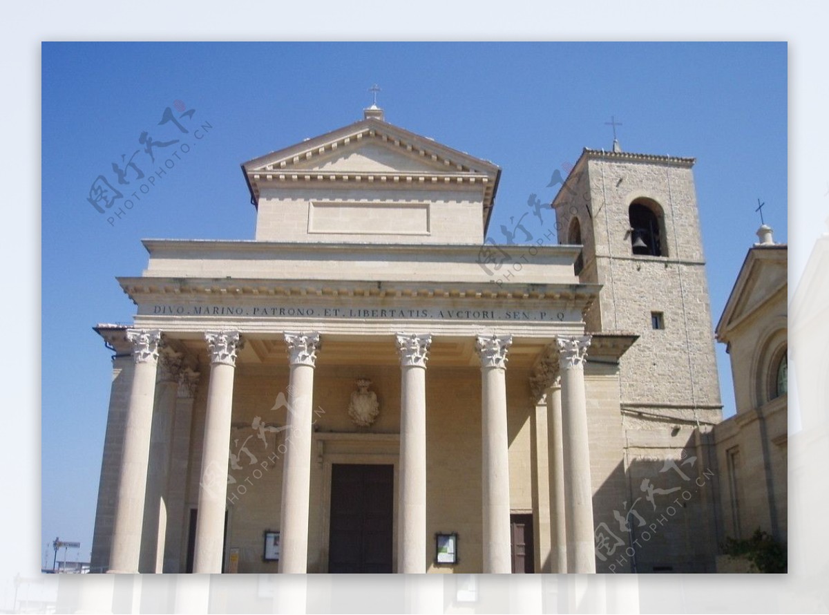 圣马力诺圣马力诺大教堂图片