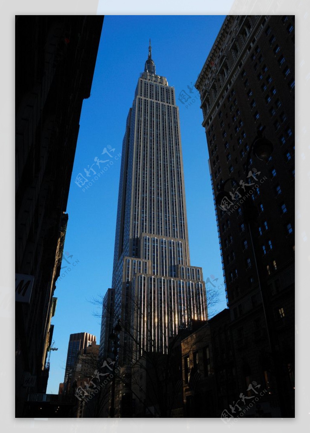 纽约曼哈顿第五大道35号帝国大厦图片