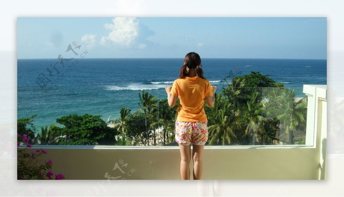 巴厘岛酒店海景图片