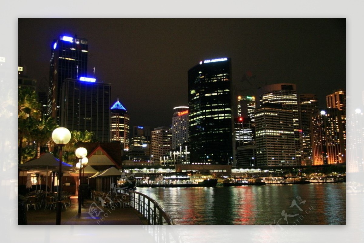 悉尼CircularQuay夜景图片