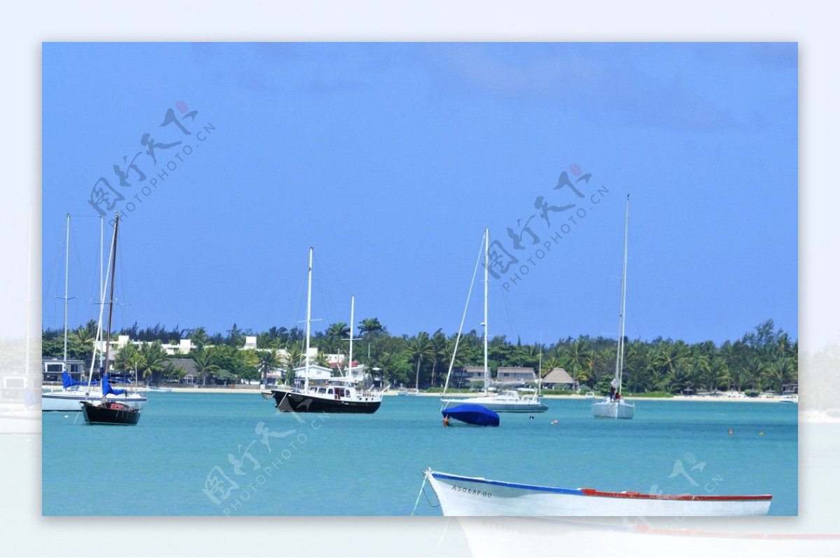 毛里求斯苏亚克海滨度假村海边风光图片