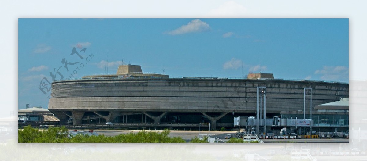 巴黎戴高樂機場候機樓图片