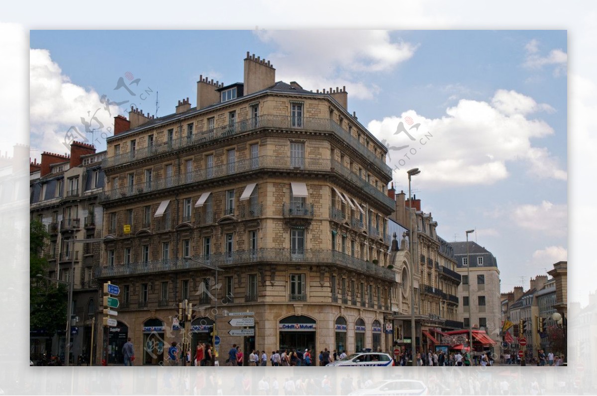 法國第戎街景图片