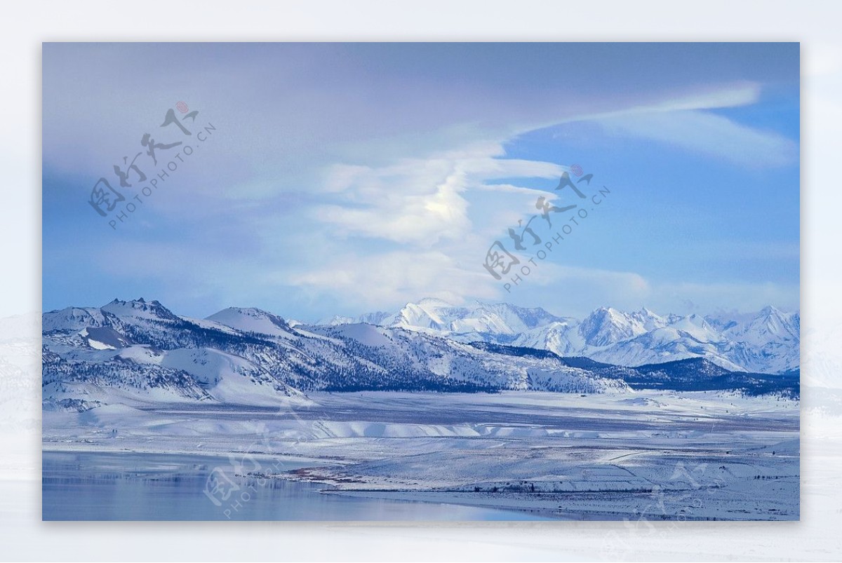 美洲雪景風光图片