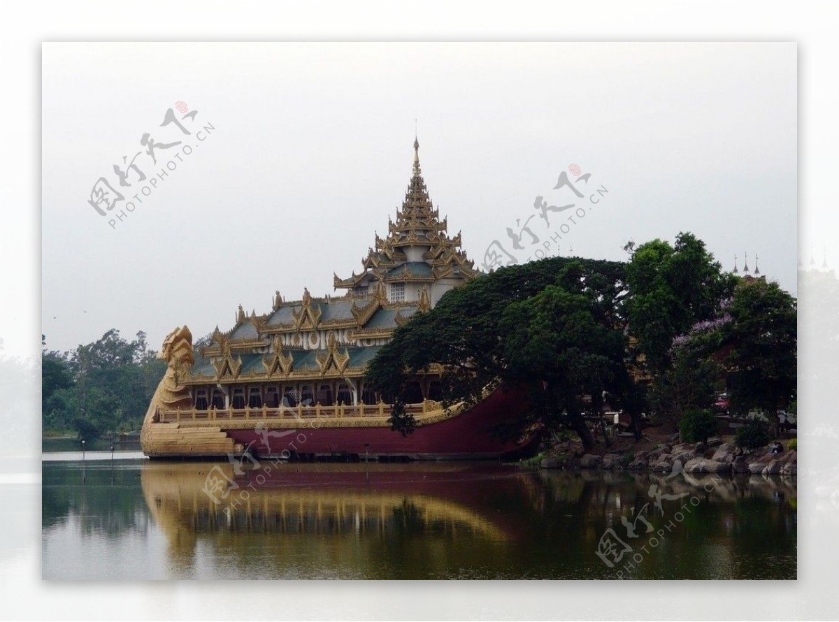 缅甸仰光卡拉威宫图片