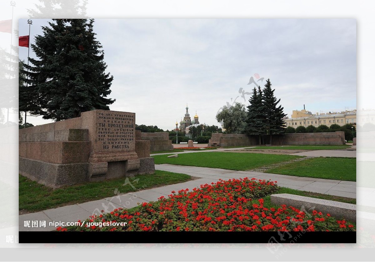 莫斯科红军墓图片