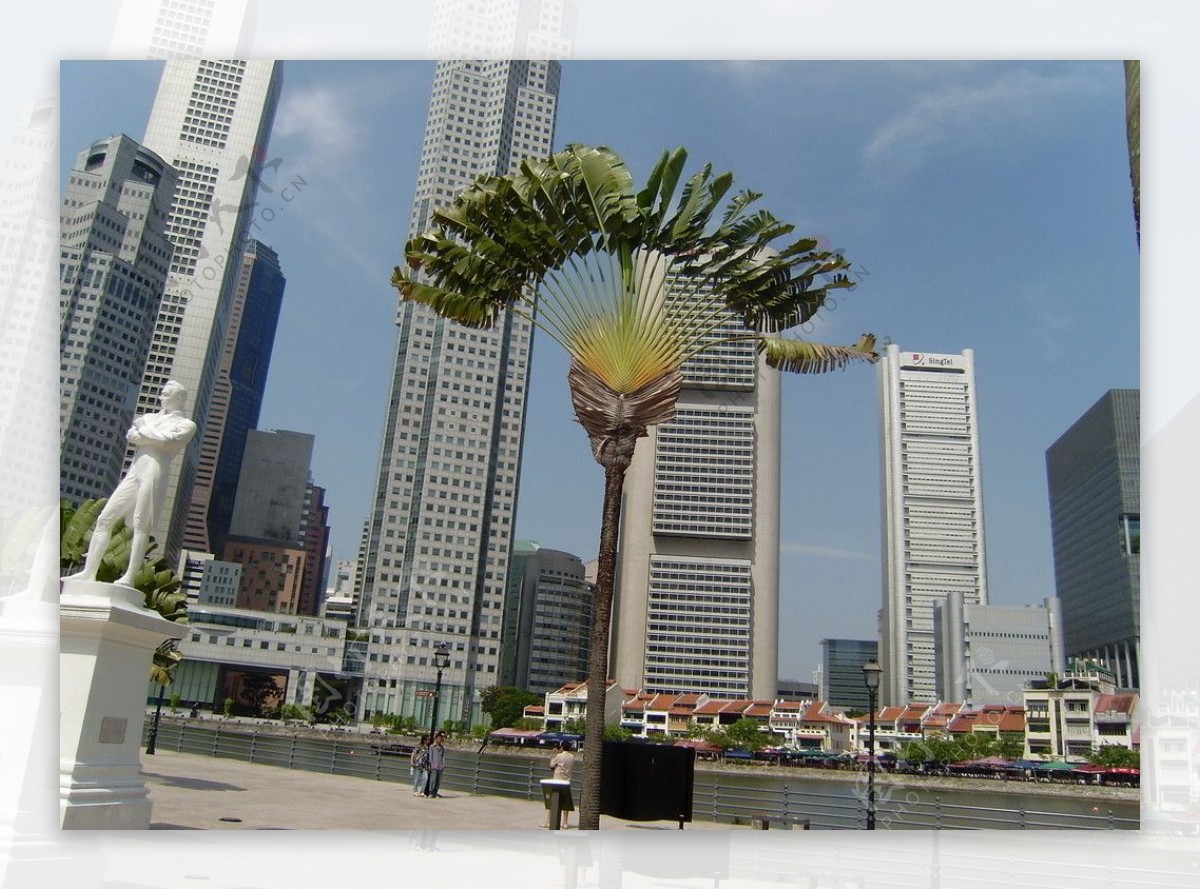 新加坡新加坡河畔景色图片