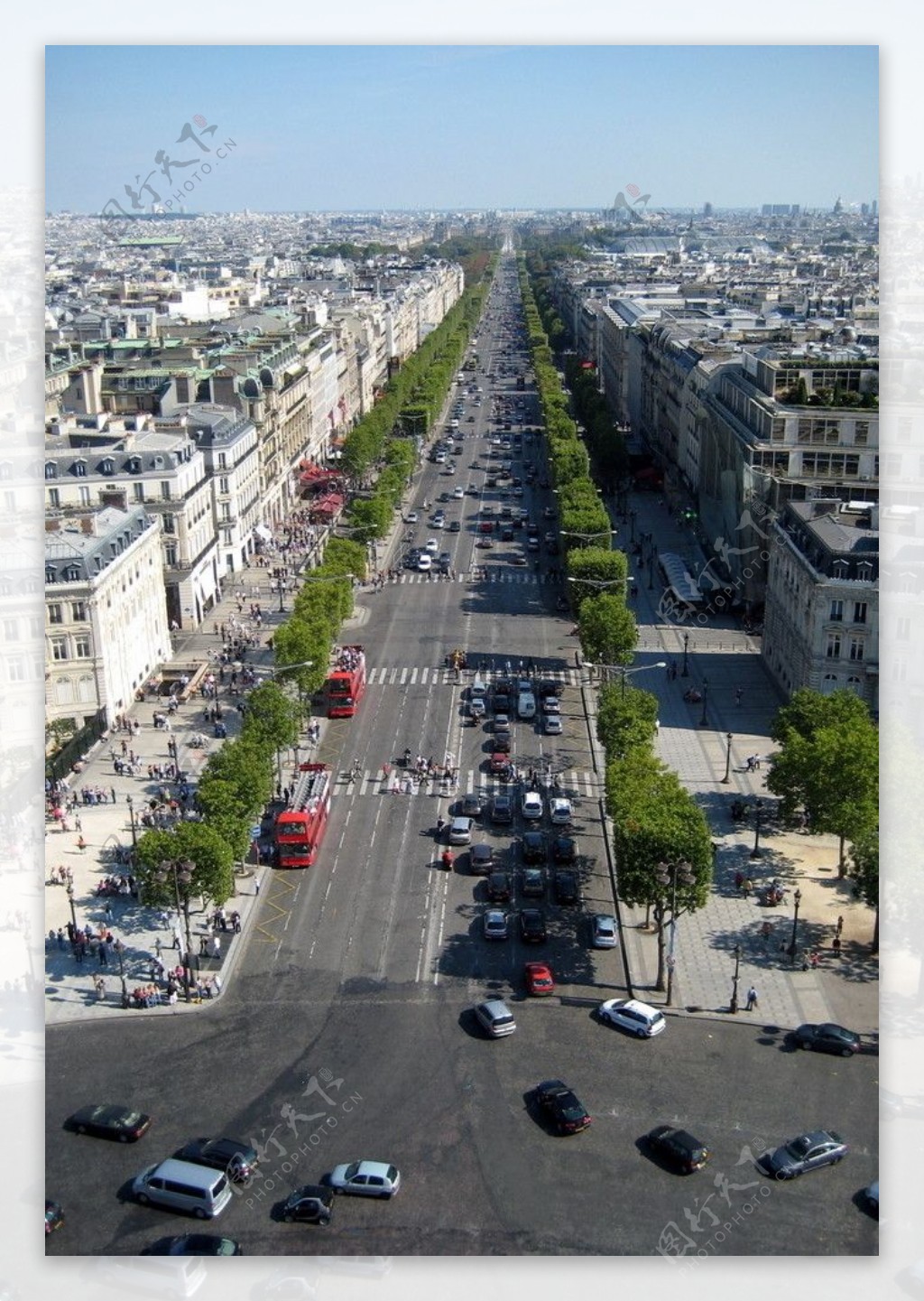 巴黎香榭丽大街图片
