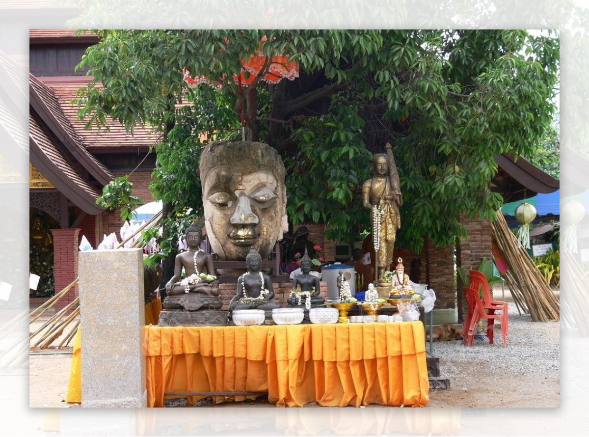 泰国清迈之寺庙图片