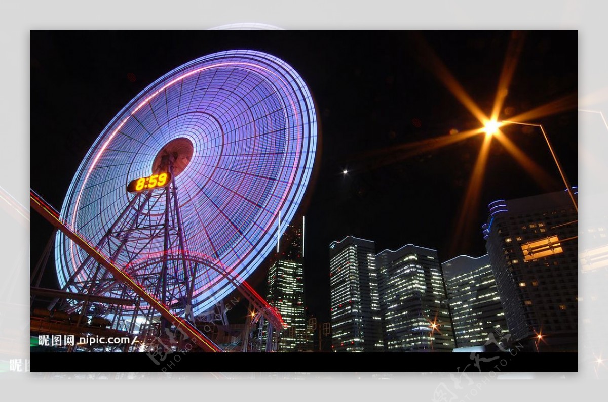 神奈川橫濱夜景图片