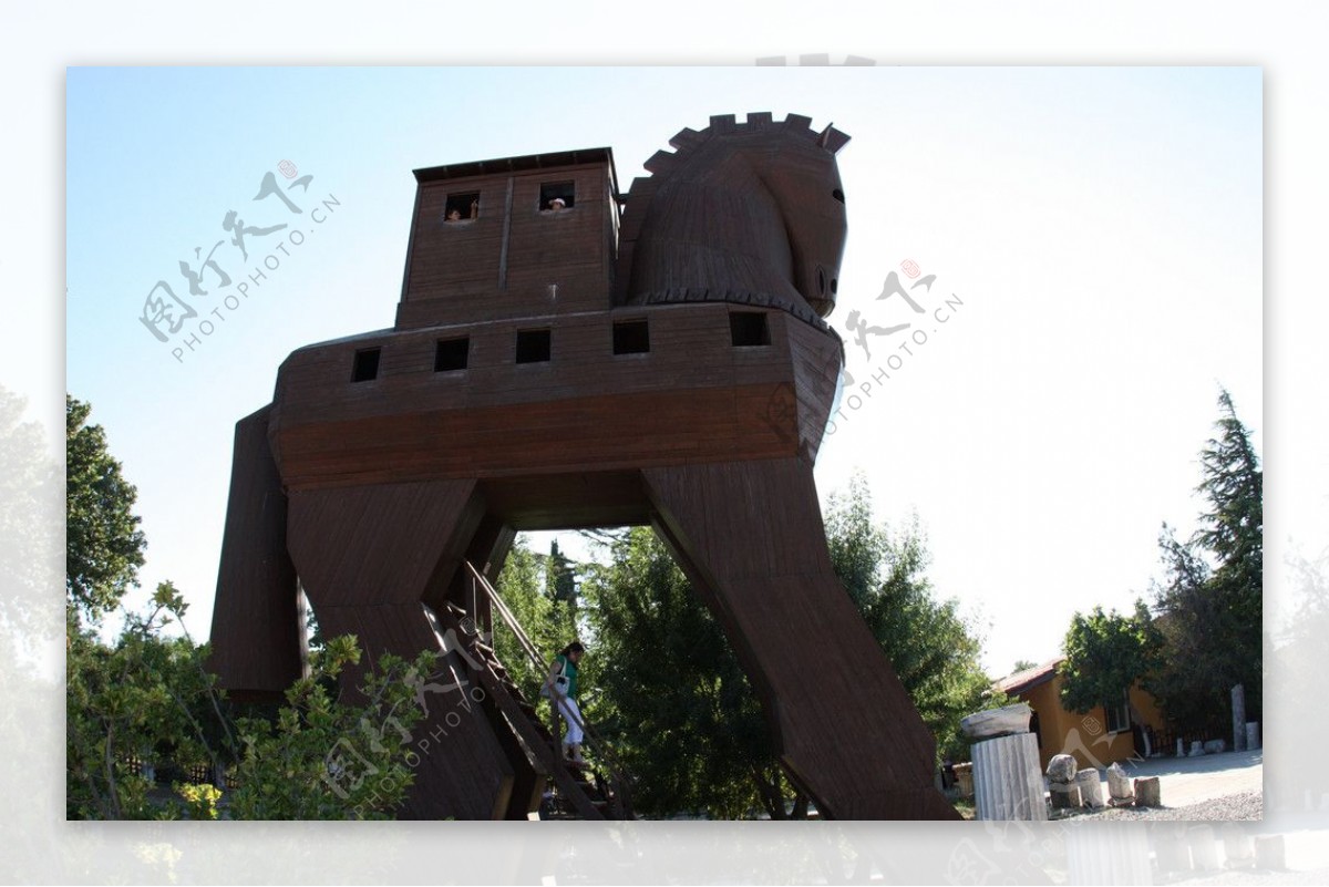 土耳其木马建筑图片