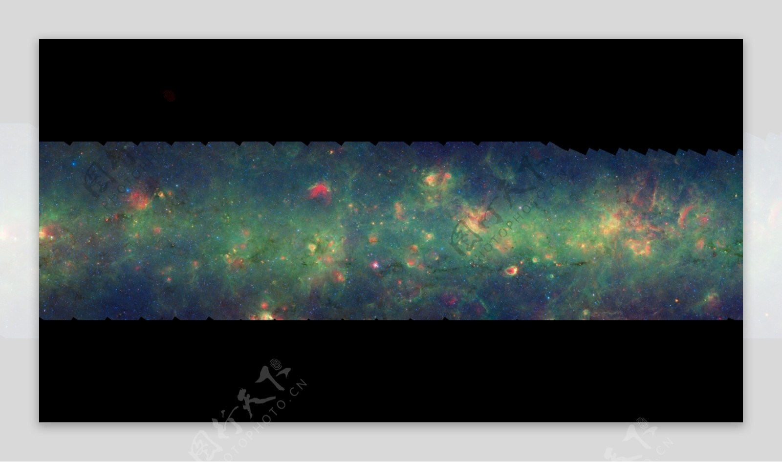 银河系紫外线图图片