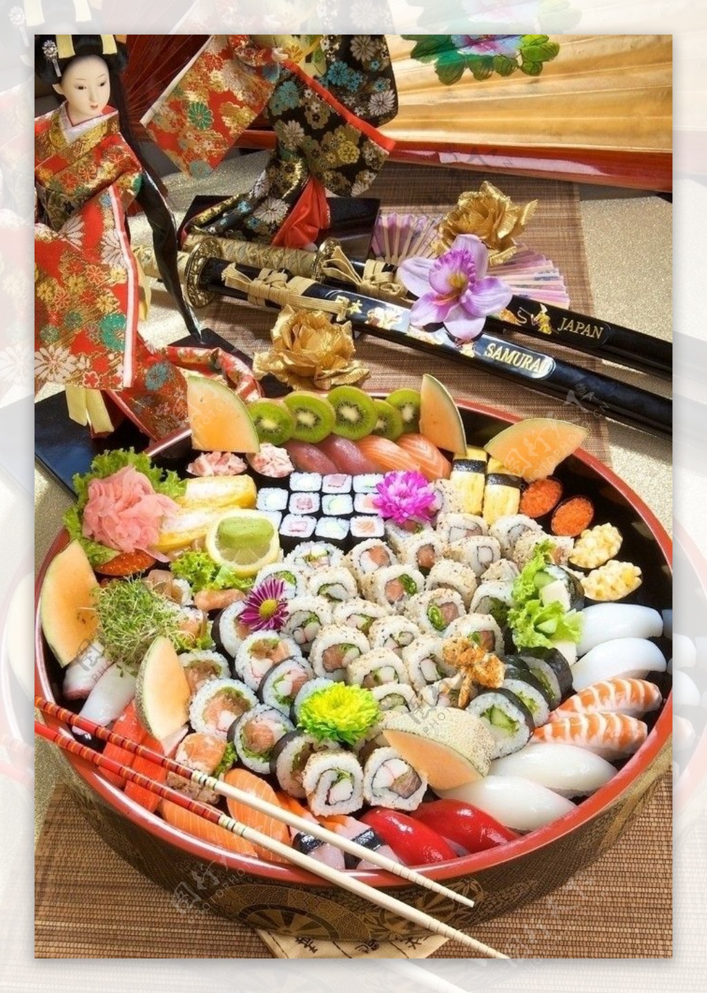 日本美味寿司图片