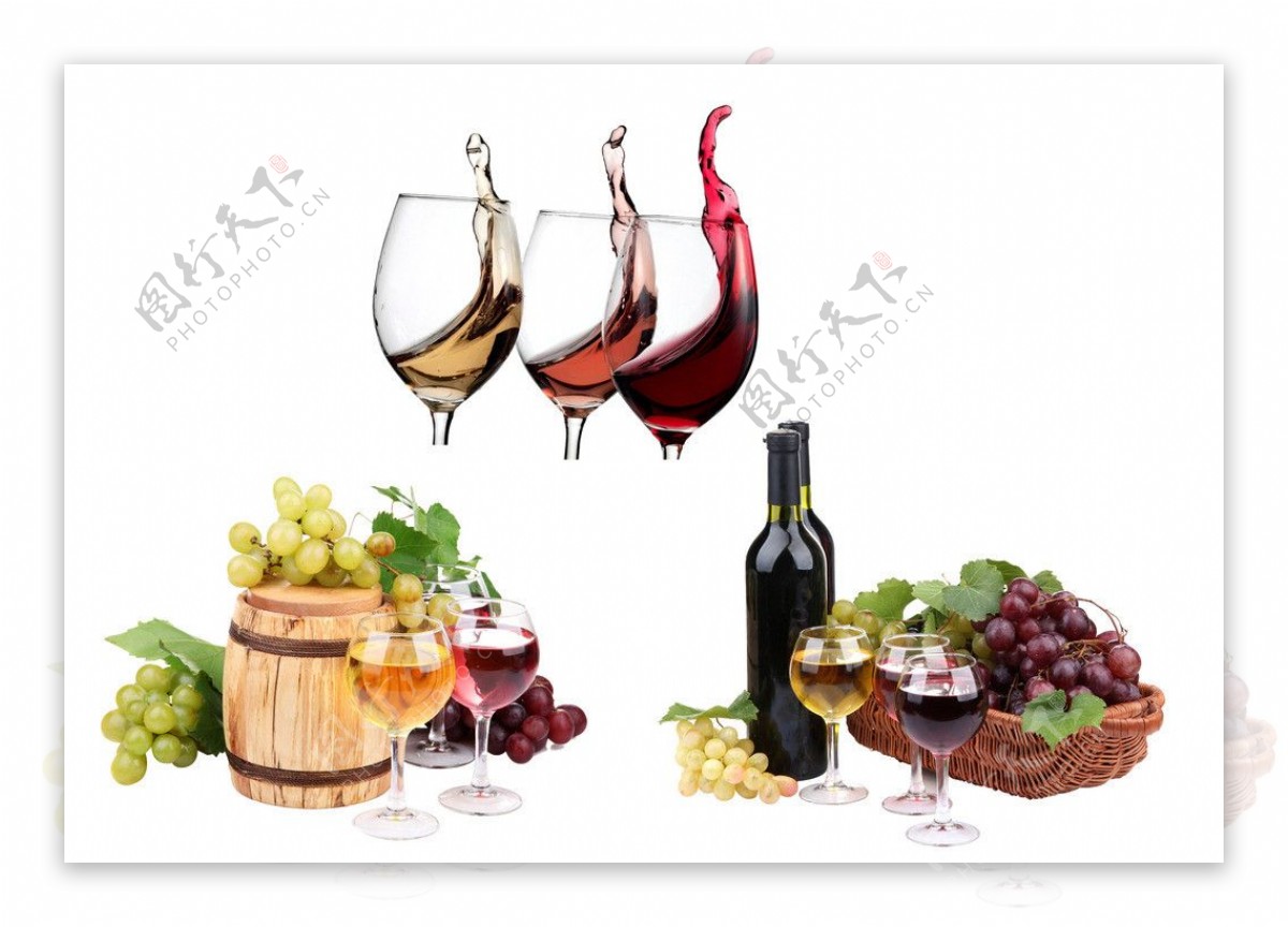 红酒素材葡萄酒图片
