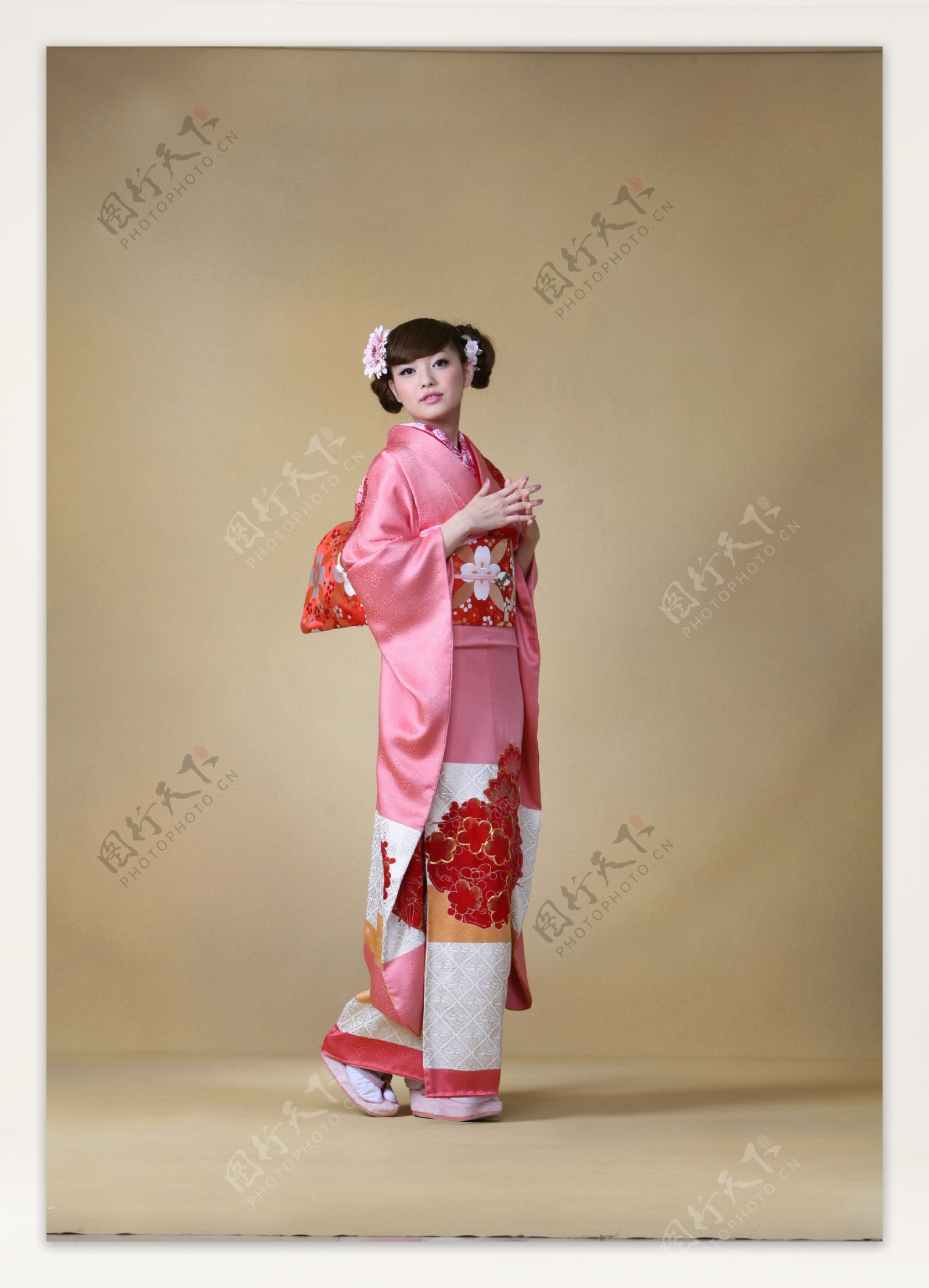 日本和服展示图片