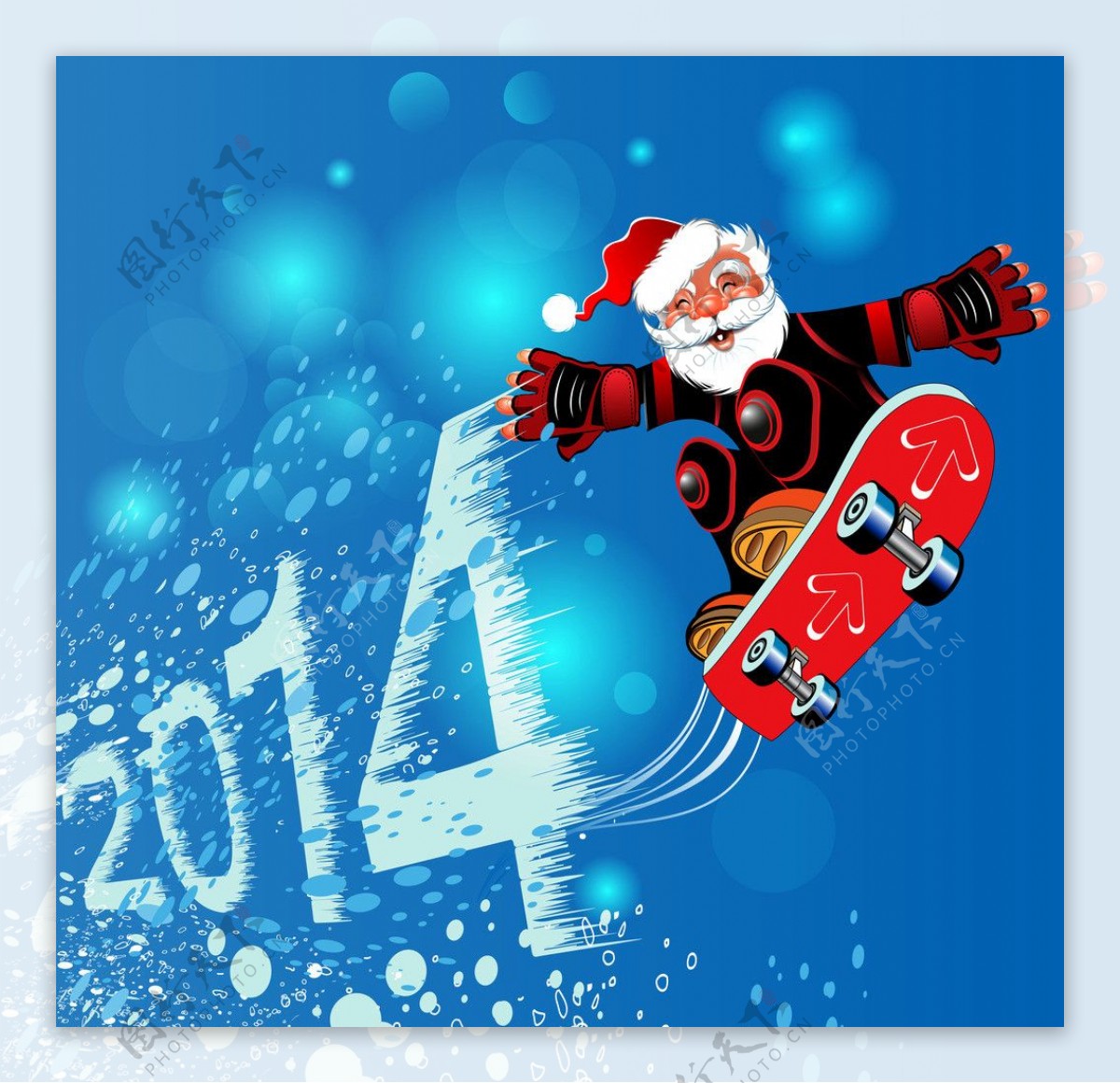 2014年圣诞节海报图片