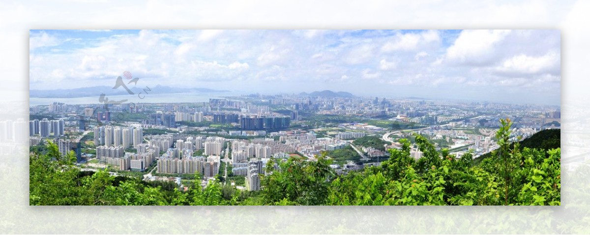 深圳市全景图片