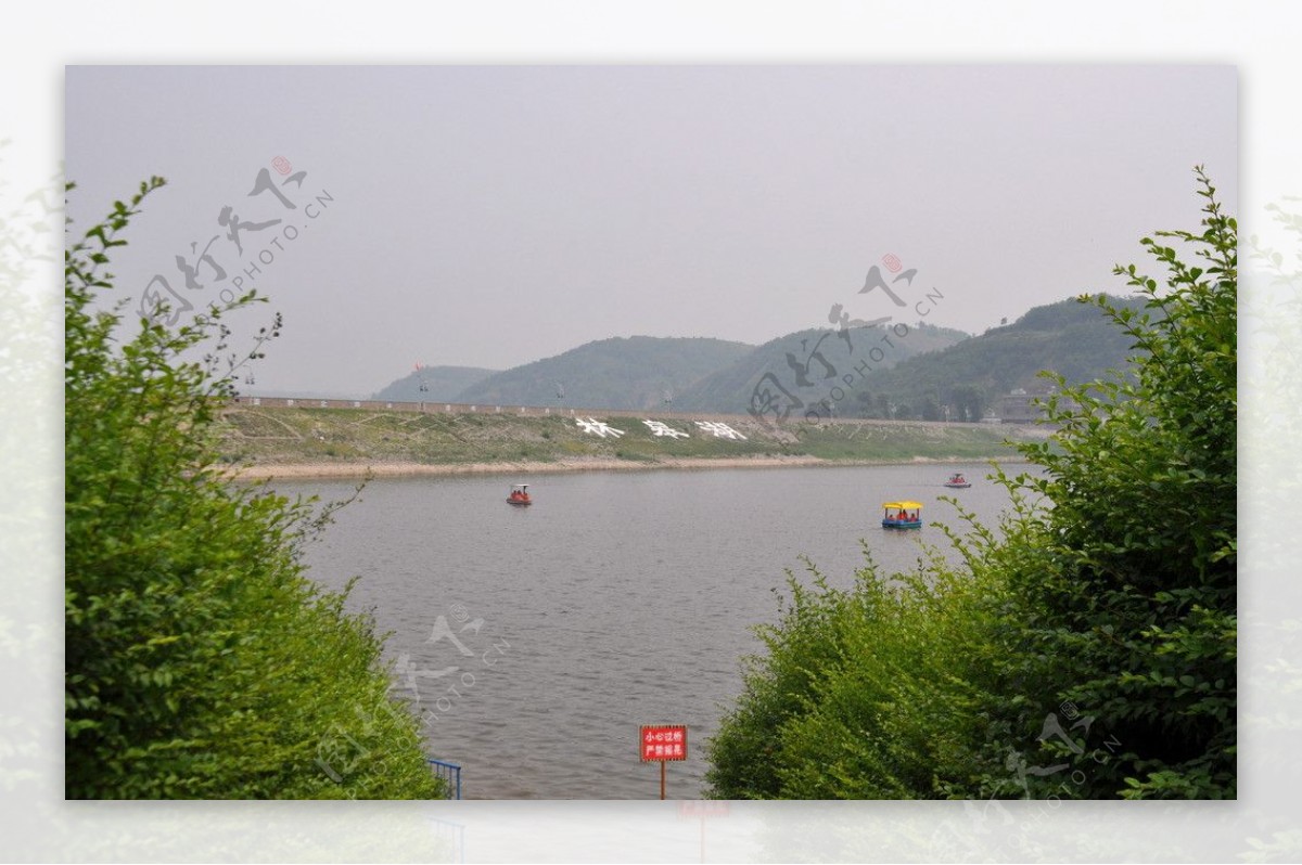 林皋湖图片