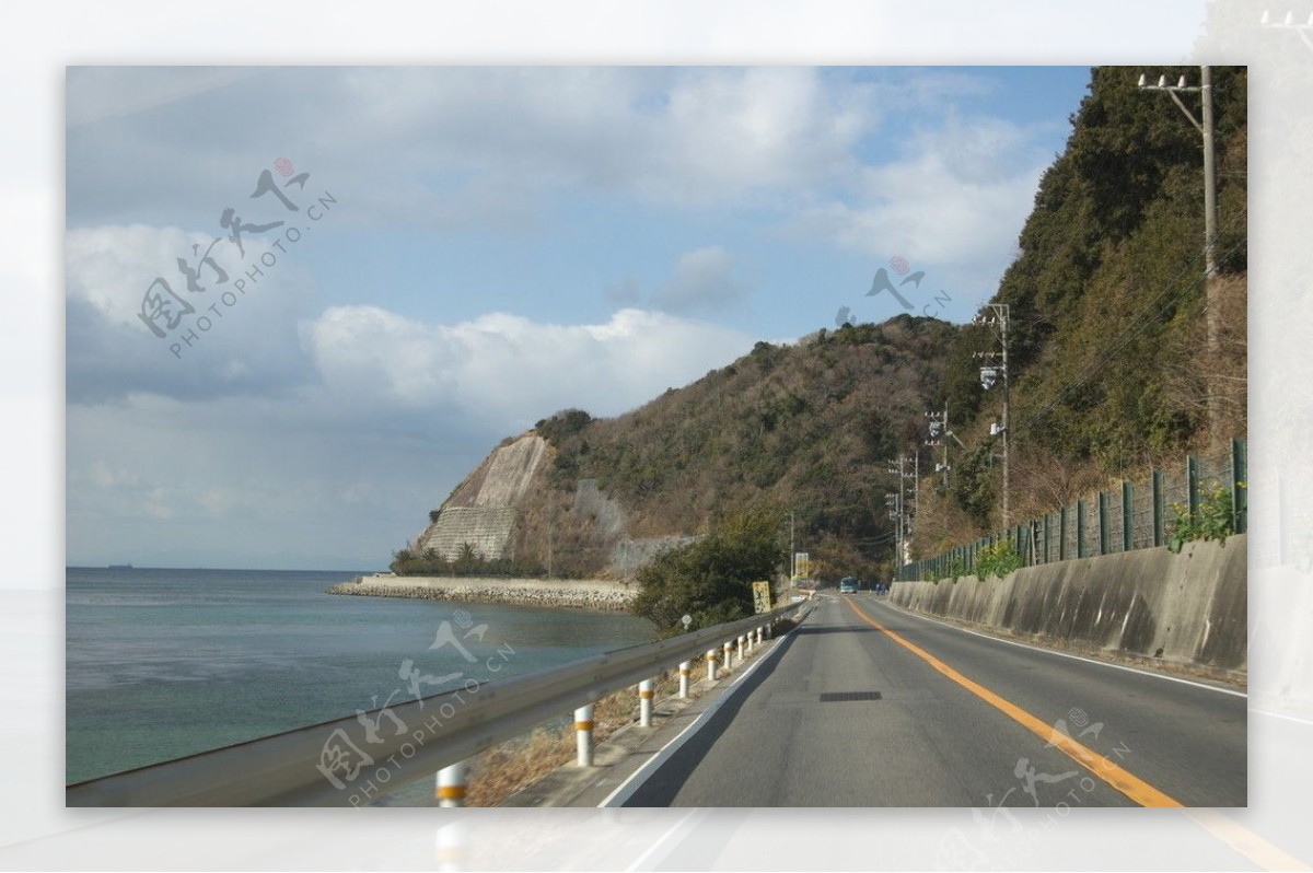 日本海海岸公路图片