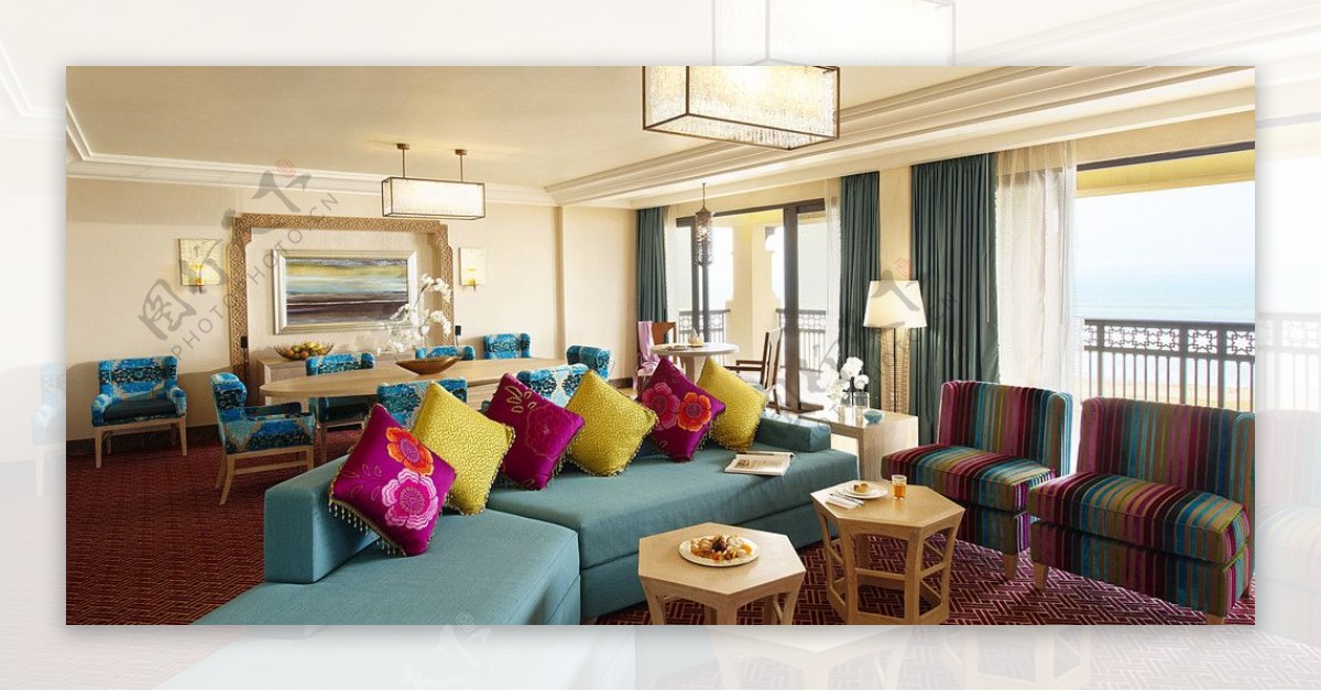 摩洛哥酒店客厅图片
